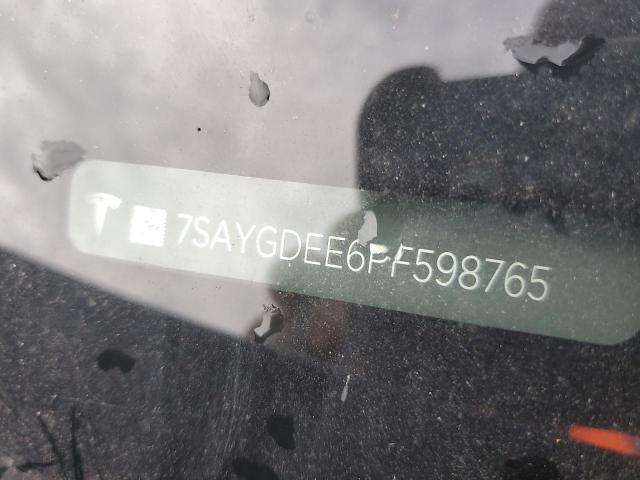 Продаж на аукціоні авто 2023 Tesla Model Y, vin: 7SAYGDEE6PF598765, номер лоту: 85528725