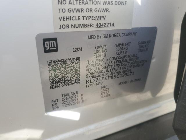 Продажа на аукционе авто 2025 Chevrolet Trax, vin: KL77LFEP8SC199571, номер лота: 53670606