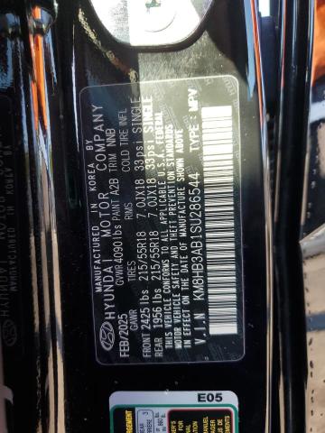 Продаж на аукціоні авто 2025 Hyundai Kona Sel, vin: KM8HB3AB1SU286544, номер лоту: 86283255