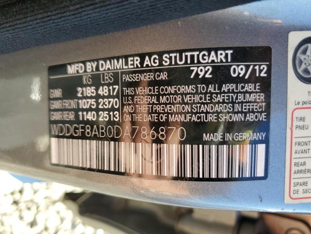 Продаж на аукціоні авто 2013 Mercedes-benz C 300 4matic, vin: WDDGF8AB0DA786870, номер лоту: 86102435