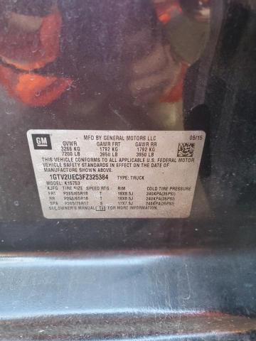 Aukcja sprzedaży 2015 Gmc Sierra, vin: 1GTV2UEC3FZ325384, numer aukcji: 82717485