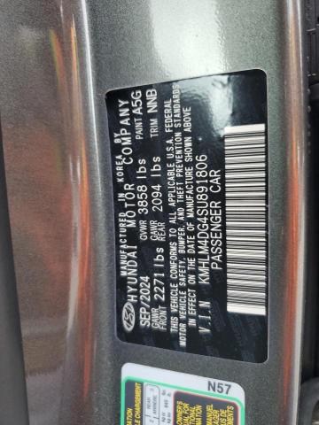 Aukcja sprzedaży 2025 Hyundai Elantra, vin: KMHLM4DG4SU891806, numer aukcji: 86474065