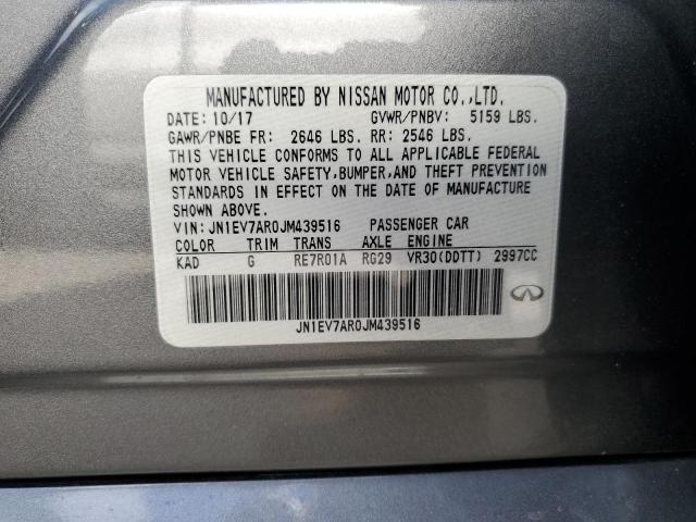 Продаж на аукціоні авто 2018 Infiniti Q50 Luxe, vin: JN1EV7AR0JM439516, номер лоту: 87081925
