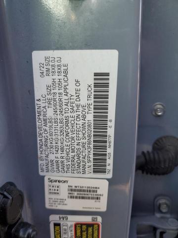Aukcja sprzedaży 2022 Honda Ridgeline, vin: 5FPYK3F86NB020801, numer aukcji: 90694695