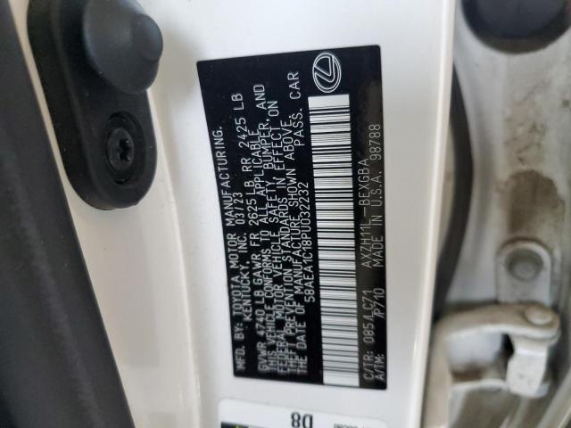 Aukcja sprzedaży 2023 Lexus Es 300h Ba, vin: 58AEA1C18PU032232, numer aukcji: 82536895