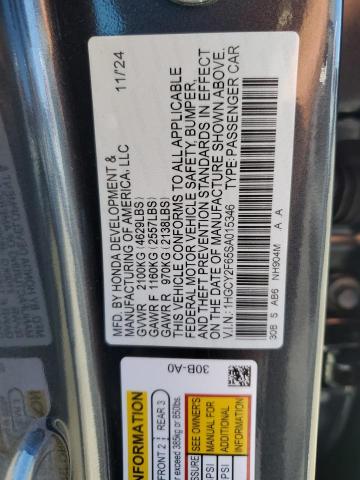 Продажа на аукционе авто 2025 Honda Accord Hyb, vin: 1HGCY2F65SA015346, номер лота: 87232045
