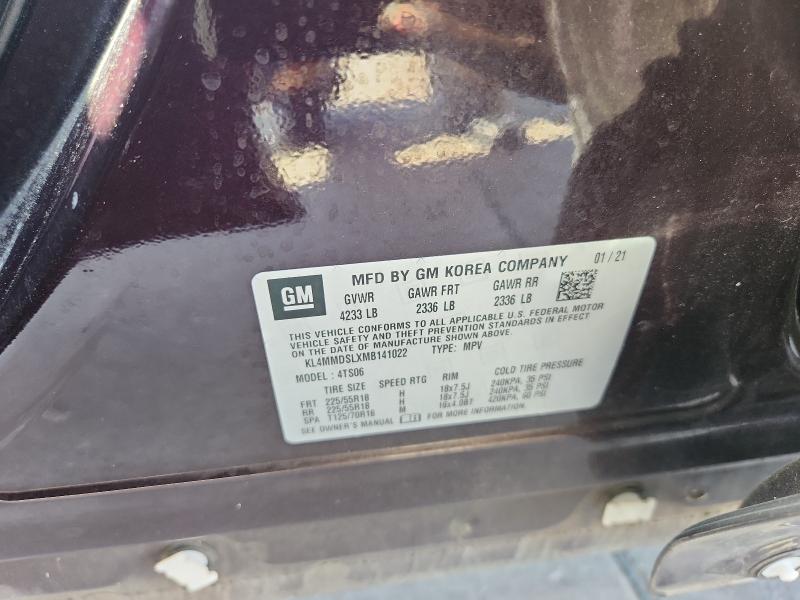 Aukcja sprzedaży 2021 Buick Encore Gx, vin: KL4MMDSLXMB141022, numer aukcji: 86521815