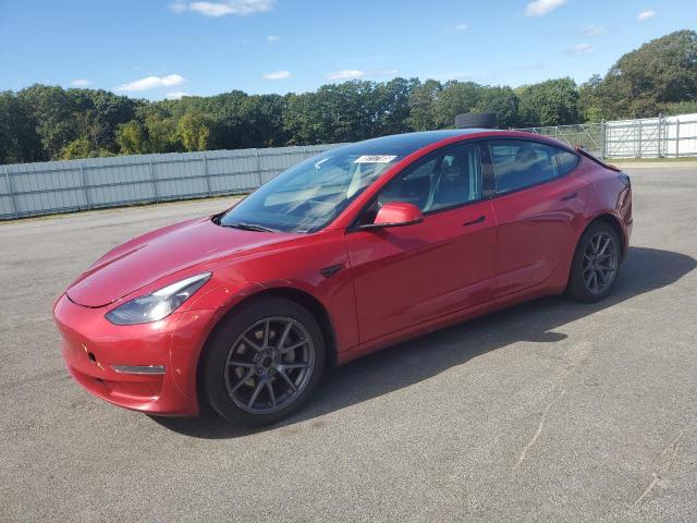 2022 Tesla Model 3 მანქანა იყიდება აუქციონზე, vin: 5YJ3E1EB0NF287606, აუქციონის ნომერი: 85117185