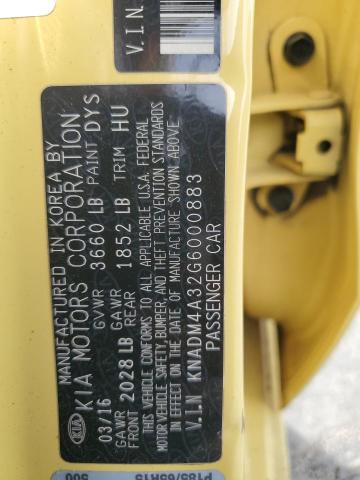 Продажа на аукционе авто 2016 Kia Rio, vin: KNADM4A32G6000883, номер лота: 91070205