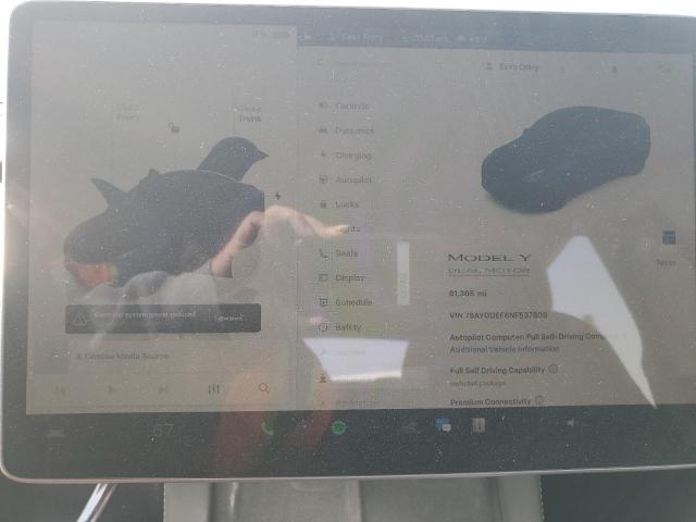 Aukcja sprzedaży 2022 Tesla Model Y, vin: 7SAYGDEF6NF537809, numer aukcji: 90056955