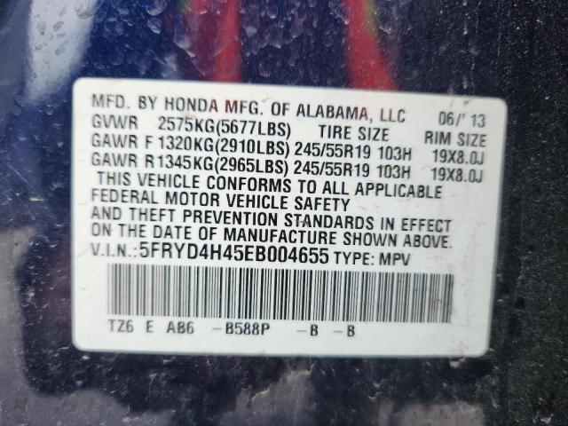 85361665 :رقم المزاد ، 5FRYD4H45EB004655 vin ، 2014 Acura Mdx Technology مزاد بيع