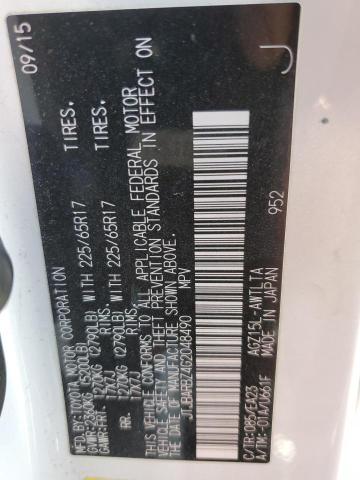 Aukcja sprzedaży 2016 Lexus Nx 200t Base, vin: JTJBARBZ4G2048490, numer aukcji: 82571795