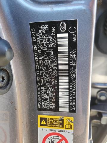 2015 Lexus Es 350 მანქანა იყიდება აუქციონზე, vin: JTHBK1GG0F2182371, აუქციონის ნომერი: 90584255