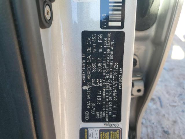 Продаж на аукціоні авто 2018 Kia Forte, vin: 3KPFK4A73JE281226, номер лоту: 89692205