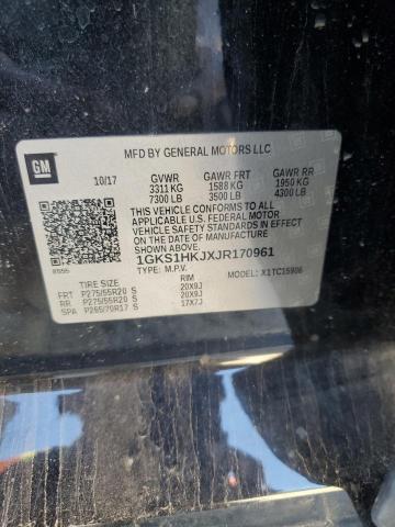 Продаж на аукціоні авто 2018 Gmc Yukon Xl D, vin: 1GKS1HKJXJR170961, номер лоту: 82556835