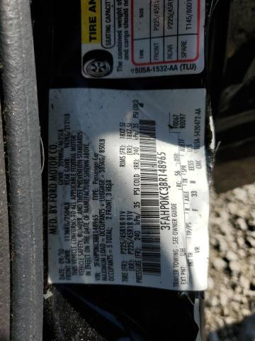 Aukcja sprzedaży 2011 Ford Fusion, vin: 3FAHP0KC3BR148965, numer aukcji: 81971925