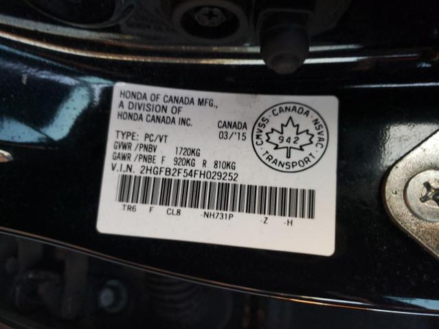 2015 Honda Civic Lx მანქანა იყიდება აუქციონზე, vin: 2HGFB2F54FH029252, აუქციონის ნომერი: 90101715