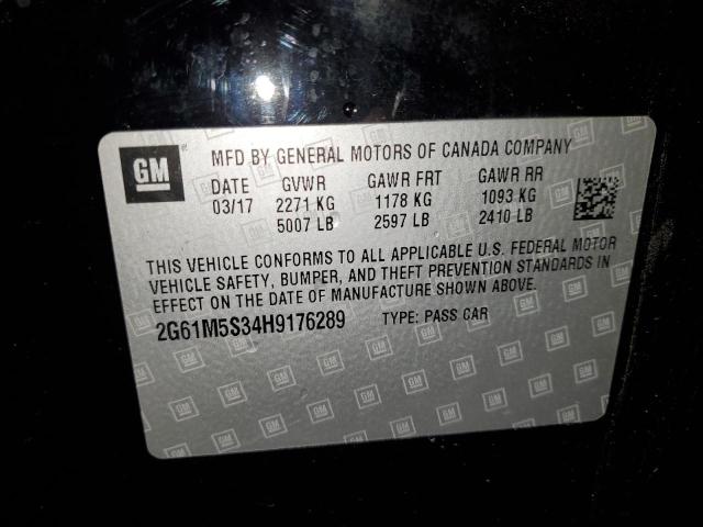 86275465 :رقم المزاد ، 2G61M5S34H9176289 vin ، 2017 Cadillac Xts مزاد بيع