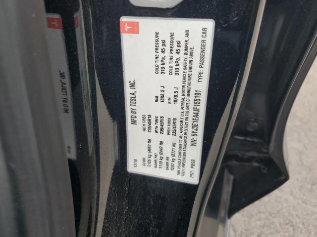 Продажа на аукционе авто 2018 Tesla Model 3, vin: 5YJ3E1EA4JF155191, номер лота: 90493045