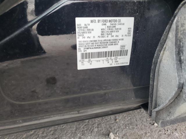 Aukcja sprzedaży 2019 Ford Edge, vin: 2FMPK4J90KBC35931, numer aukcji: 85003105