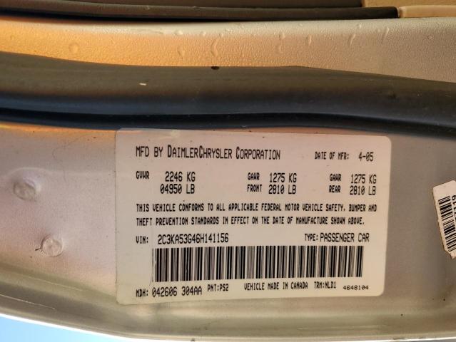 Aukcja sprzedaży 2006 Chrysler 300, vin: 2C3KA53G46H141156, numer aukcji: 85569295