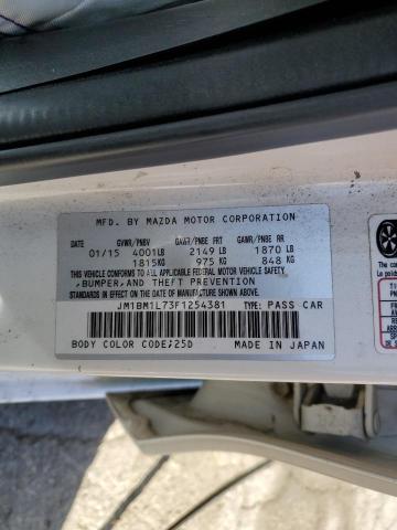 90143845 :رقم المزاد ، JM1BM1L73F1254381 vin ، 2015 Mazda 3 مزاد بيع