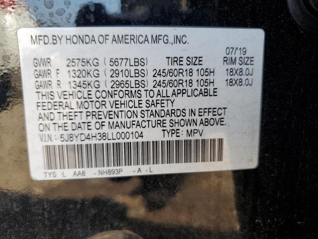 Продажа на аукционе авто 2020 Acura Mdx, vin: 5J8YD4H38LL000104, номер лота: 86693305