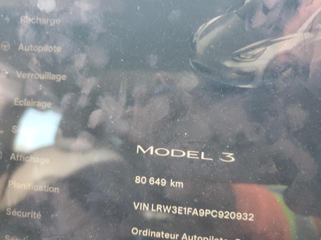 Aukcja sprzedaży 2023 Tesla Model 3, vin: LRW3E1FA9PC920932, numer aukcji: 84729885