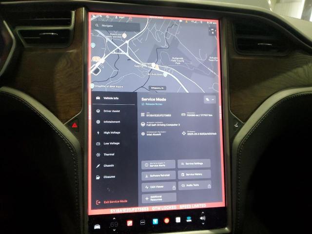 2018 Tesla Model S მანქანა იყიდება აუქციონზე, vin: 5YJSA1E20JF273853, აუქციონის ნომერი: 80320815