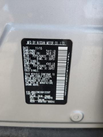 Aukcja sprzedaży 2016 Infiniti Qx80, vin: JN8AZ2NE3G9122307, numer aukcji: 84594525