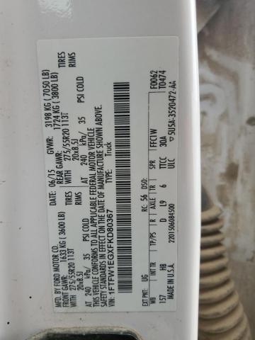 Aukcja sprzedaży 2015 Ford F150, vin: 1FTFW1EGXFKD80367, numer aukcji: 86295735