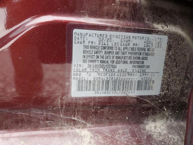 Продаж на аукціоні авто 2020 Nissan Sentra Sv, vin: 3N1AB8CV2LY227644, номер лоту: 86250725