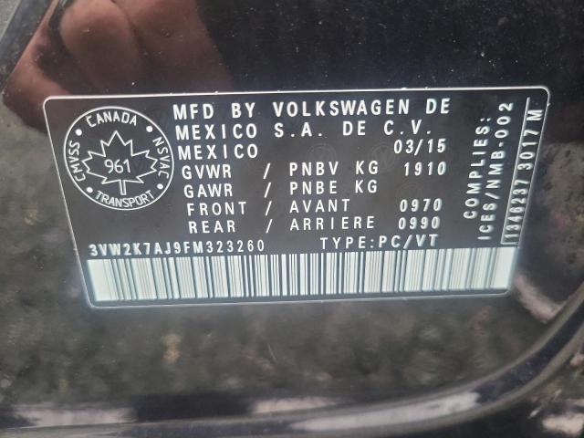 Продаж на аукціоні авто 2015 Volkswagen Jetta Base, vin: 3VW2K7AJ9FM323260, номер лоту: 85258105