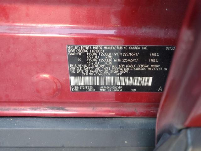 Aukcja sprzedaży 2023 Toyota Rav4, vin: 2T3F1RFV7PW400108, numer aukcji: 82611375