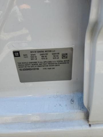 Продажа на аукционе авто 2012 Chevrolet Sonic Lt, vin: 1G1JC6SH0C4122199, номер лота: 85074445
