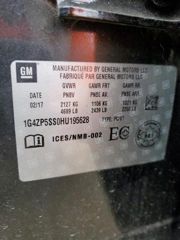 Auction sale of the 2017 Buick Lacrosse, vin: 1G4ZP5SS0HU195628, lot number: 85739915