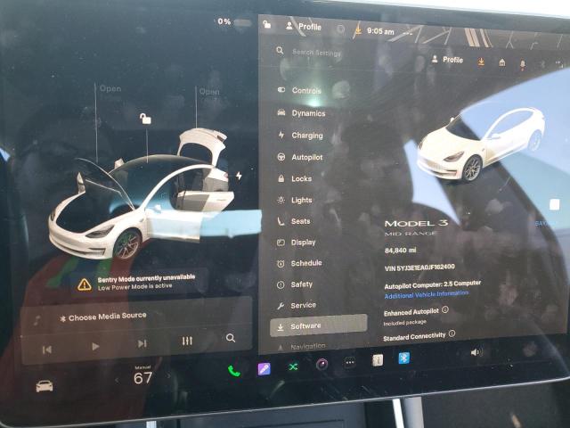 2018 Tesla Model 3 მანქანა იყიდება აუქციონზე, vin: 5YJ3E1EA0JF162400, აუქციონის ნომერი: 87259775