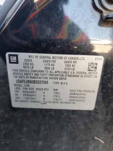 2014 Gmc Terrain Sl მანქანა იყიდება აუქციონზე, vin: 2GKFLVEK0E6227393, აუქციონის ნომერი: 86196295