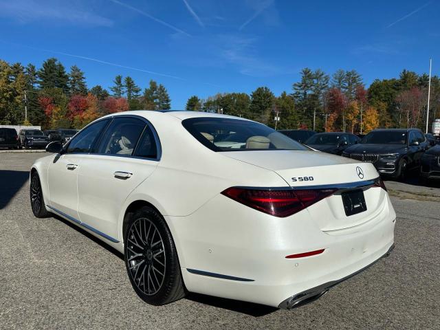 2021 Mercedes-benz S 580 4mat მანქანა იყიდება აუქციონზე, vin: W1K6G7GB6MA045696, აუქციონის ნომერი: 89914495