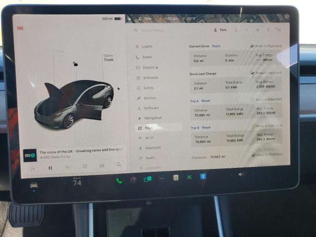 91095725 :رقم المزاد ، 5YJ3E1EA0JF048803 vin ، 2018 Tesla Model 3 مزاد بيع