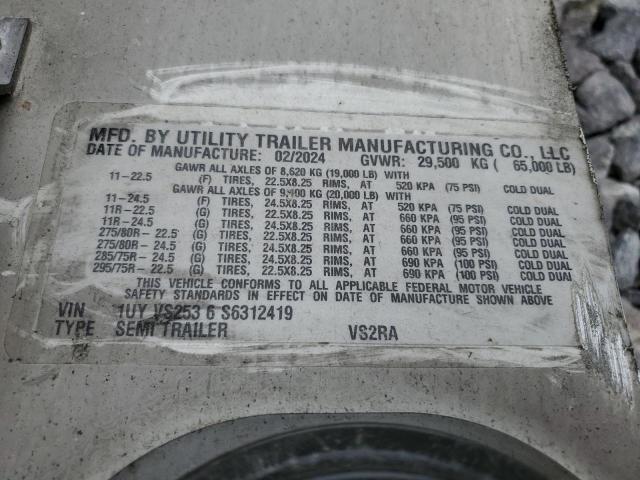 Aukcja sprzedaży 2025 Util Vs2ra, vin: 1UYVS2536S6312419, numer aukcji: 46400156