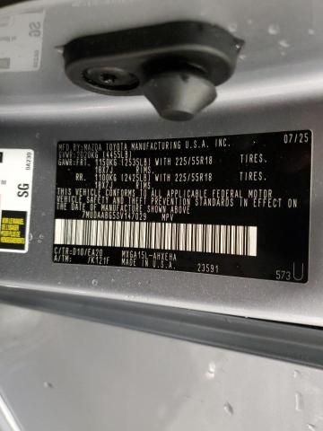 Aukcja sprzedaży 2025 Toyota Corolla Cr, vin: 7MUDAABG5SV147029, numer aukcji: 90739955