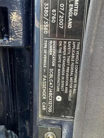 Продаж на аукціоні авто 2008 Bentley Arnage R, vin: SCBLC47J48CX12700, номер лоту: 90012825