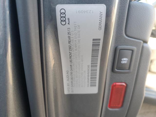 85734225 :رقم المزاد ، WAUANAF48HN066345 vin ، 2017 Audi A4 مزاد بيع