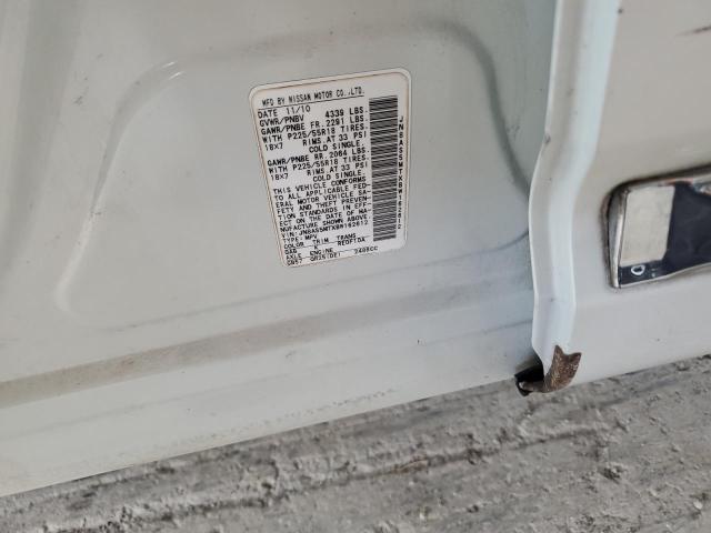 90433635 :رقم المزاد ، JN8AS5MTXBW162612 vin ، 2011 Nissan Rogue مزاد بيع