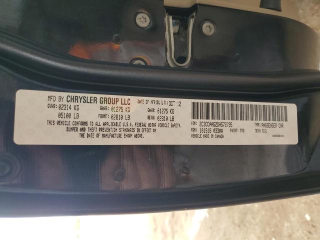Продажа на аукционе авто 2013 Chrysler 300, vin: 2C3CCAAG2DH572795, номер лота: 89905245