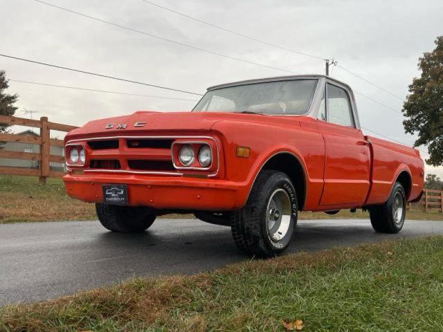 90569015 :رقم المزاد ، CE10DPB52021 vin ، 1968 Gmc 1500 مزاد بيع