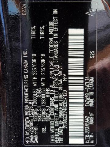 Aukcja sprzedaży 2024 Lexus Nx 350, vin: 2T2AGCEZ4RC057129, numer aukcji: 84787505
