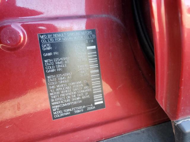 82310315 :رقم المزاد ، KNMAT2MV8FP516734 vin ، 2015 Nissan Rogue S مزاد بيع
