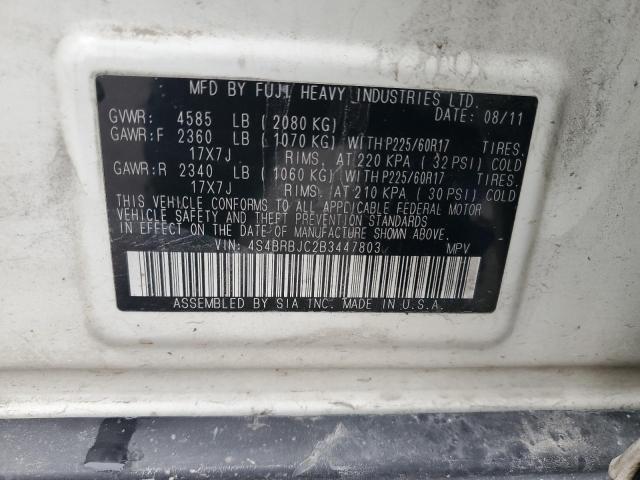 Продаж на аукціоні авто 2011 Subaru Outback 2., vin: 4S4BRBJC2B3447803, номер лоту: 85188125